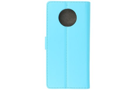 BAOHU Booktype Telefoonhoesjes - Bookcase Hoesje - Wallet Case -  Geschikt voor OnePlus 7T - Blauw