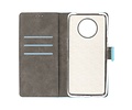 Booktype Telefoonhoesjes - Bookcase Hoesje - Wallet Case -  Geschikt voor OnePlus 7T - Blauw