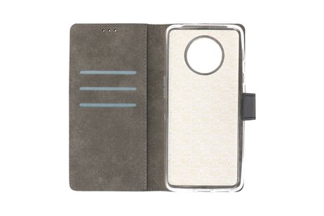 BAOHU Booktype Telefoonhoesjes - Bookcase Hoesje - Wallet Case -  Geschikt voor OnePlus 7T - Zwart