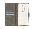 BAOHU Booktype Telefoonhoesjes - Bookcase Hoesje - Wallet Case -  Geschikt voor OnePlus 7T Pro - Blauw
