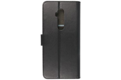 Booktype Telefoonhoesjes - Bookcase Hoesje - Wallet Case -  Geschikt voor OnePlus 7T Pro - Zwart