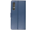 BAOHU Booktype Telefoonhoesjes - Bookcase Hoesje - Wallet Case -  Geschikt voor Xiaomi Mi 9 - Navy