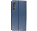 Booktype Telefoonhoesjes - Bookcase Hoesje - Wallet Case -  Geschikt voor Xiaomi Mi 9 - Navy