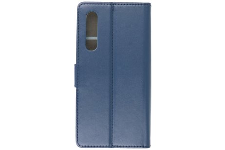BAOHU Booktype Telefoonhoesjes - Bookcase Hoesje - Wallet Case -  Geschikt voor Xiaomi Mi 9 - Navy