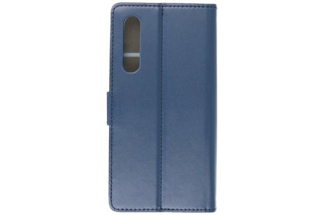 Booktype Telefoonhoesjes - Bookcase Hoesje - Wallet Case -  Geschikt voor Xiaomi Mi 9 - Navy