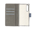 BAOHU Booktype Telefoonhoesjes - Bookcase Hoesje - Wallet Case -  Geschikt voor Xiaomi Mi 9 - Navy