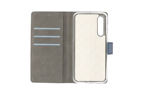 Booktype Telefoonhoesjes - Bookcase Hoesje - Wallet Case -  Geschikt voor Xiaomi Mi 9 - Navy