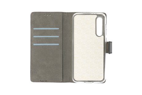 BAOHU Booktype Telefoonhoesjes - Bookcase Hoesje - Wallet Case -  Geschikt voor Xiaomi Mi 9 - Zwart