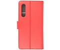 BAOHU Booktype Telefoonhoesjes - Bookcase Hoesje - Wallet Case -  Geschikt voor Xiaomi Mi 9 SE - Rood