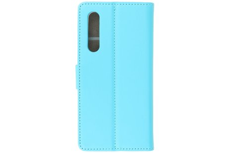 BAOHU Booktype Telefoonhoesjes - Bookcase Hoesje - Wallet Case -  Geschikt voor Xiaomi Mi 9 SE - Blauw