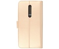 BAOHU Booktype Telefoonhoesjes - Bookcase Hoesje - Wallet Case -  Geschikt voor Xiaomi Mi 9T - Goud