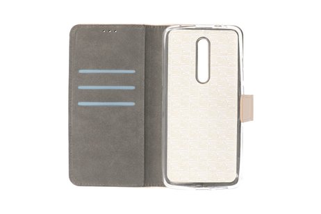 BAOHU Booktype Telefoonhoesjes - Bookcase Hoesje - Wallet Case -  Geschikt voor Xiaomi Mi 9T - Goud