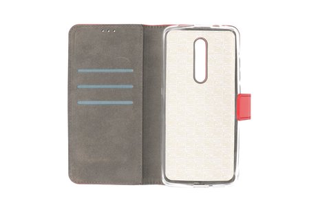 Booktype Telefoonhoesjes - Bookcase Hoesje - Wallet Case -  Geschikt voor Xiaomi Mi 9T - Rood