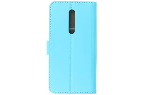 BAOHU Booktype Telefoonhoesjes - Bookcase Hoesje - Wallet Case -  Geschikt voor Xiaomi Mi 9T - Blauw