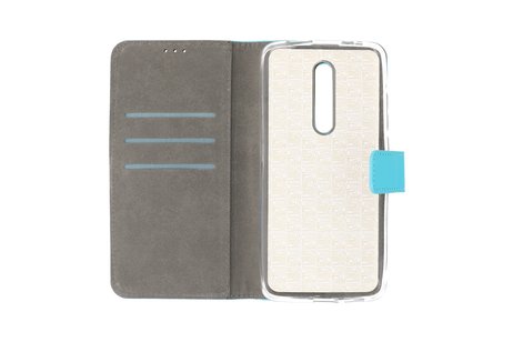 Booktype Telefoonhoesjes - Bookcase Hoesje - Wallet Case -  Geschikt voor Xiaomi Mi 9T - Blauw