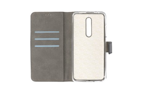 Booktype Telefoonhoesjes - Bookcase Hoesje - Wallet Case -  Geschikt voor Xiaomi Mi 9T - Zwart