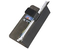 Booktype Telefoonhoesjes - Bookcase Hoesje - Wallet Case -  Geschikt voor Oppo Find X2 Neo - Zwart