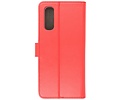 BAOHU Booktype Telefoonhoesjes - Bookcase Hoesje - Wallet Case -  Geschikt voor Oppo Find X2 Neo - Rood