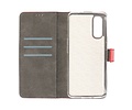 Booktype Telefoonhoesjes - Bookcase Hoesje - Wallet Case -  Geschikt voor Oppo Find X2 Neo - Rood