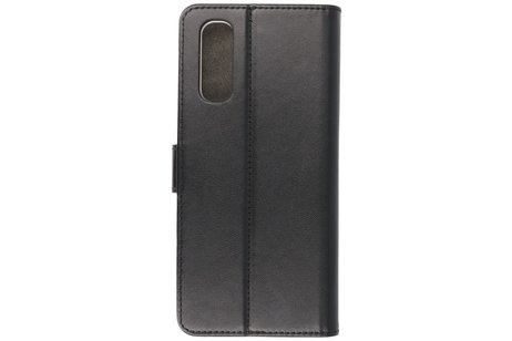 BAOHU Booktype Telefoonhoesjes - Bookcase Hoesje - Wallet Case -  Geschikt voor Oppo Find X2 Neo - Zwart