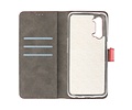 Booktype Telefoonhoesjes - Bookcase Hoesje - Wallet Case -  Geschikt voor Oppo Find X2 Lite - Rood