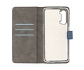 BAOHU Booktype Telefoonhoesjes - Bookcase Hoesje - Wallet Case -  Geschikt voor Oppo Find X2 Lite - Navy