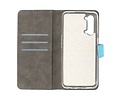 BAOHU Booktype Telefoonhoesjes - Bookcase Hoesje - Wallet Case -  Geschikt voor Oppo Find X2 Lite - Blauw