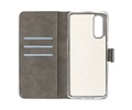 Booktype Telefoonhoesjes - Bookcase Hoesje - Wallet Case -  Geschikt voor Oppo Find X2 - Zwart