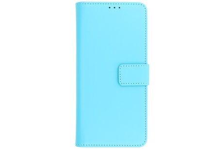 Booktype Telefoonhoesjes - Bookcase Hoesje - Wallet Case -  Geschikt voor Huawei P40 Lite - Blauw