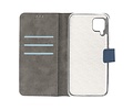 BAOHU Booktype Telefoonhoesjes - Bookcase Hoesje - Wallet Case -  Geschikt voor Huawei P40 Lite - Navy