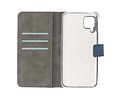 Booktype Telefoonhoesjes - Bookcase Hoesje - Wallet Case -  Geschikt voor Huawei P40 Lite - Navy
