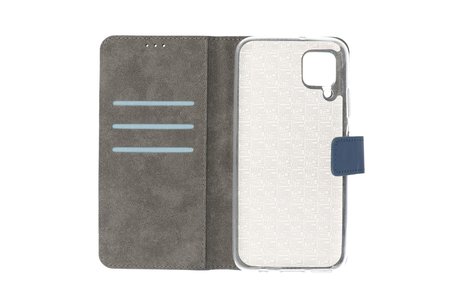 Booktype Telefoonhoesjes - Bookcase Hoesje - Wallet Case -  Geschikt voor Huawei P40 Lite - Navy