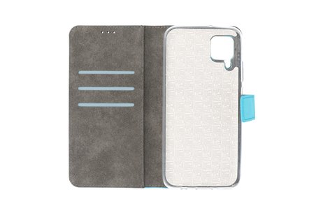 Booktype Telefoonhoesjes - Bookcase Hoesje - Wallet Case -  Geschikt voor Huawei P40 Lite - Blauw