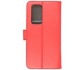 BAOHU Booktype Telefoonhoesjes - Bookcase Hoesje - Wallet Case -  Geschikt voor Huawei P40 Pro - Rood
