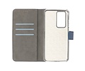 Booktype Telefoonhoesjes - Bookcase Hoesje - Wallet Case -  Geschikt voor Huawei P40 Pro - Navy
