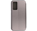 Slim Folio Case - Book Case Telefoonhoesje - Folio Flip Hoesje - Geschikt voor Huawei P40 - Grijs