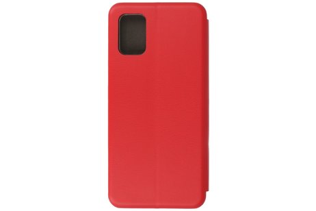 Slim Folio Case - Book Case Telefoonhoesje - Folio Flip Hoesje - Geschikt voor Samsung Galaxy A51 5G - Rood