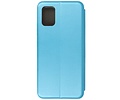 Slim Folio Case - Book Case Telefoonhoesje - Folio Flip Hoesje - Geschikt voor Samsung Galaxy A71 5G - Blauw