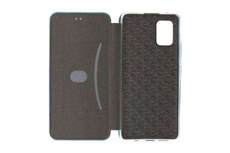 Slim Folio Case - Book Case Telefoonhoesje - Folio Flip Hoesje - Geschikt voor Samsung Galaxy A71 5G - Blauw