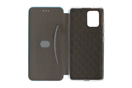 Slim Folio Case - Book Case Telefoonhoesje - Folio Flip Hoesje - Geschikt voor Samsung Galaxy S10 Lite - Blauw