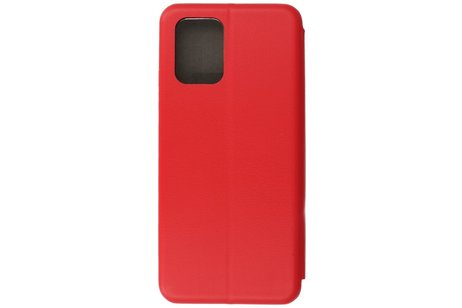 Slim Folio Case - Book Case Telefoonhoesje - Folio Flip Hoesje - Geschikt voor Samsung Galaxy S10 Lite - Rood