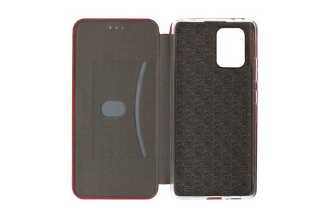 Slim Folio Case - Book Case Telefoonhoesje - Folio Flip Hoesje - Geschikt voor Samsung Galaxy S10 Lite - Rood