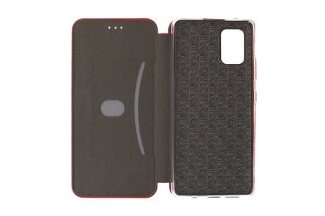 Slim Folio Case - Book Case Telefoonhoesje - Folio Flip Hoesje - Geschikt voor Samsung Galaxy A31 - Rood