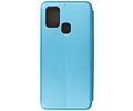 Slim Folio Case - Book Case Telefoonhoesje - Folio Flip Hoesje - Geschikt voor Samsung Galaxy M31 - Blauw