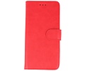 Hoesje Geschikt voor Samsung Galaxy A42 5G - Kaarthouder Book Case Telefoonhoesje - Rood