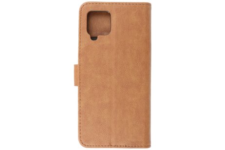 Samsung Galaxy A42 5G Hoesje Kaarthouder Book Case Telefoonhoesje Bruin