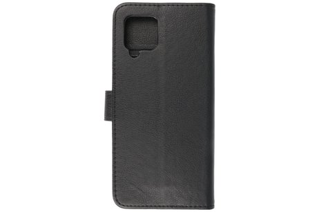 BAOHU Hoesje Geschikt voor Samsung Galaxy A42 5G - Kaarthouder Book Case Telefoonhoesje - Zwart