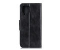 Zakelijke Book Case Telefoonhoesje Samsung Galaxy A42 5G - Zwart