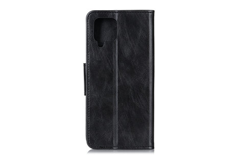 Zakelijke Book Case Telefoonhoesje Samsung Galaxy A42 5G - Zwart