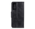 BAOHU Zakelijke Book Case Telefoonhoesje Geschikt voor de Samsung Galaxy M31s - Portemonnee Hoesje - Pasjeshouder Wallet Case - Zwart